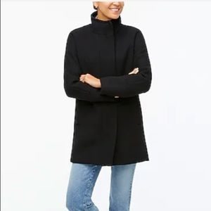 J. Crew Petite 4 Black Coat, Fall/Winter